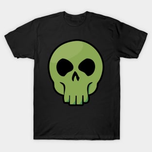 Skull - Green T-Shirt